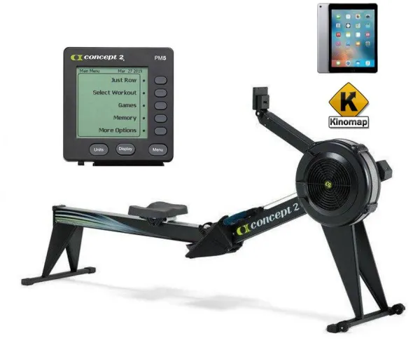 Concept2 Model D PM5 Hög Roddmaskin Svart