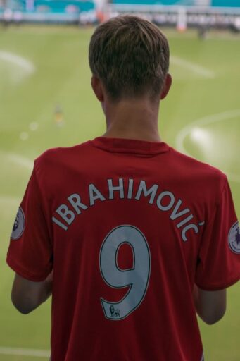 Zlatan fotbollströja